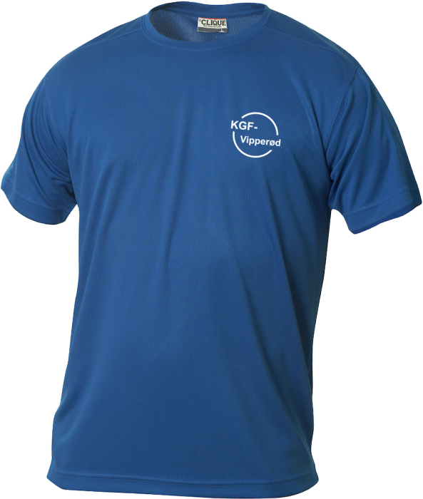 Clique - Vipperød T-Shirt (Voksen) - Royal blue