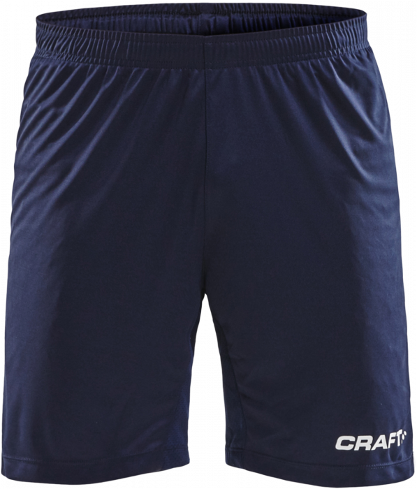 Craft - Progress Contrast Longer Shorts - Navy blue & white