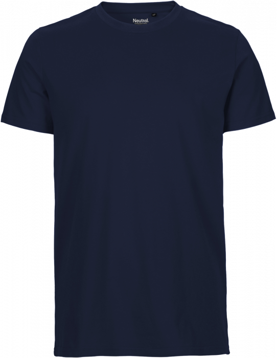 Neutral - Økologisk Fit Bomulds T-Shirt - Navy